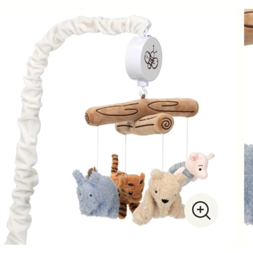 Disney Baby Storytime Pooh Musical Baby Crib Mobile Soother Toy – Lambs & Ivy