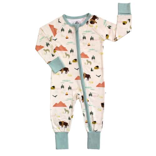 On the Ranch Bamboo Convertible Baby Pajama