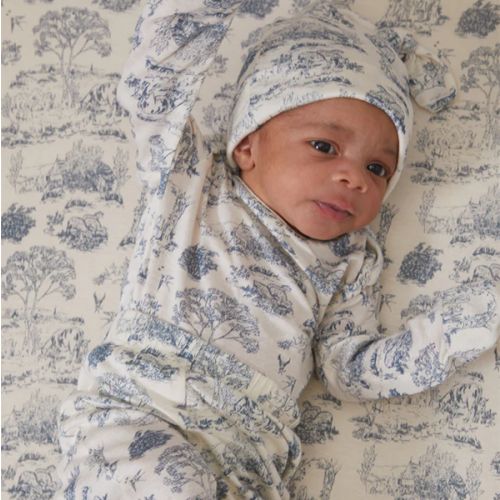 Bleu Toile Baby Sleep Set