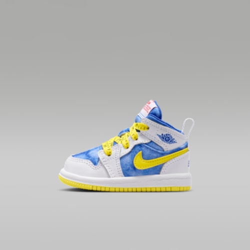 Jordan 1 Mid Sneaker School Baby/Toddler Shoes