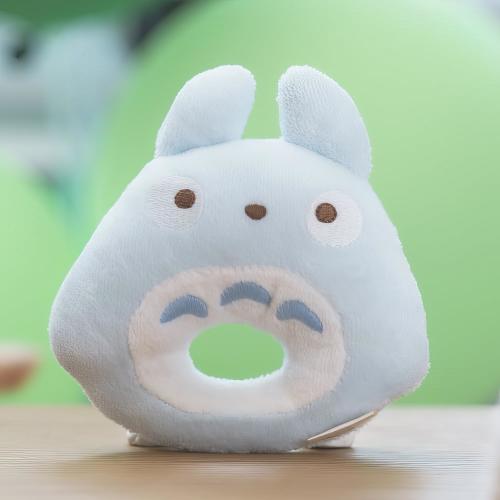 My Neighbor Totoro Baby Rattle Medium Totoro Plush Toy – Soft Bell Sound for Infants – Official Studio Ghibli Licensed