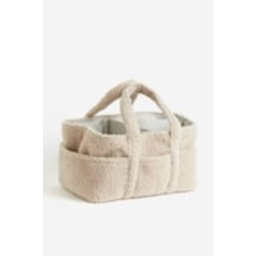 Teddy Fleece Changing Bag - Light beige - Home All | H&M US