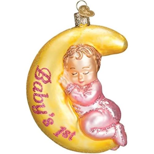 Old World Christmas Ornaments Dreamtime Girl Glass Blown Ornaments for Christmas Tree