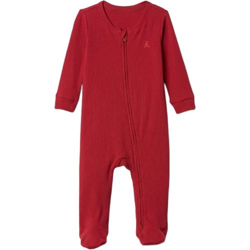 GAP Unisex Baby Two Way Zip Footed One-piece Outfit