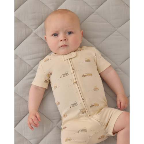 Zip Short Sleeve Sleeper Construction Trucks