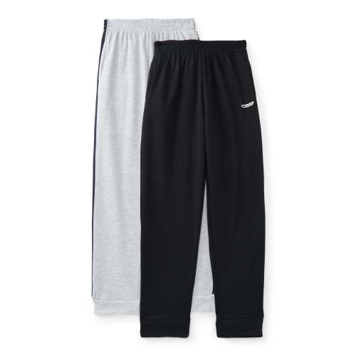 Hind Boys Athletic Performance Fleece Joggers, 2-Pack, Sizes 4-16