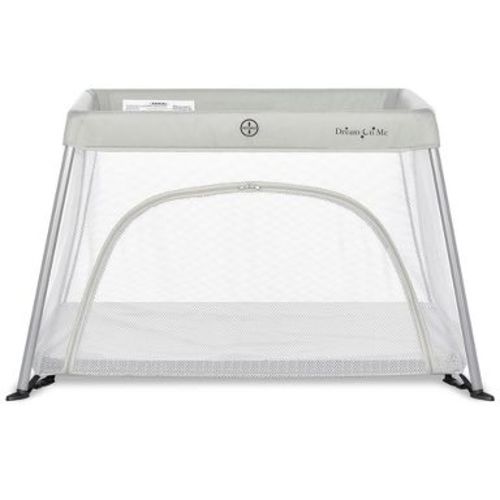Dream On Me Travel Light Playard with Mesh Zipper Door – Lightweight, Portable Playard with Soft Mattress Pad & Carry Bag; Great for Travel & Home Use