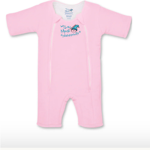 Pink Baby Merlin’s Magic Sleepsuit – Soft Microfleece Infant Sleep Solution