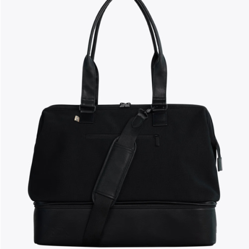 BÉIS 'The Weekender' in Black - Black Travel Bag & Overnight Bags