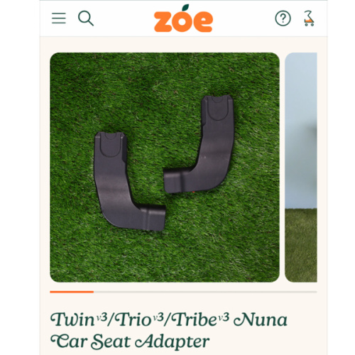 Twinᵛ³/Trioᵛ³/Tribeᵛ³ Nuna Car Seat Adapter
