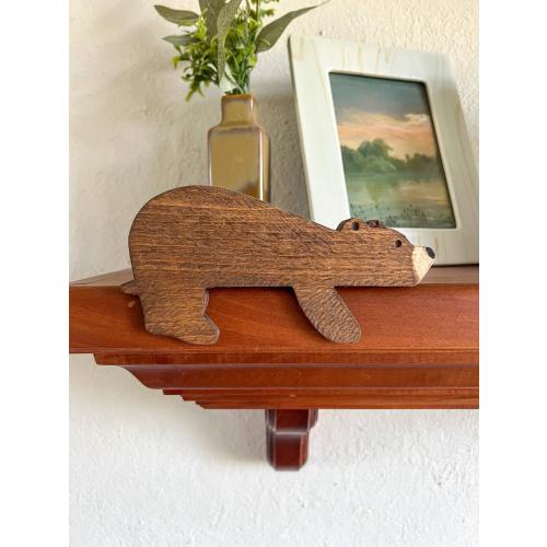 Door Frame Bear | Wood Bear | Bookshelf Bear |
