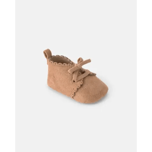Baby Girl Bow Mocassin Shoes - Tan | Carter's