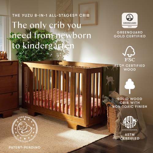Yuzu 8-in-1 Convertible Crib & Bassinet | Babyletto