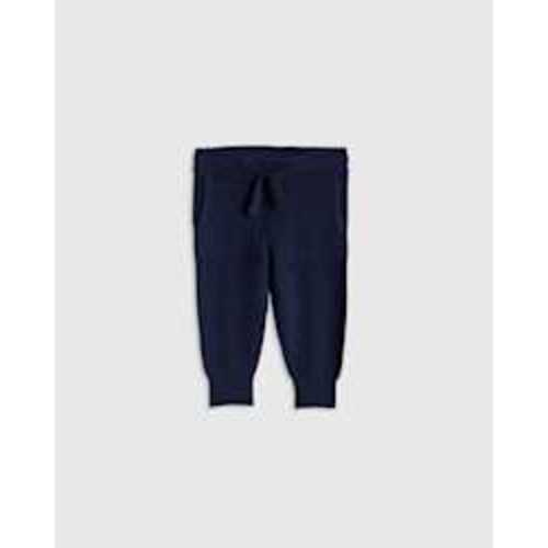 Washable Cashmere Jogger - Baby in True Navy