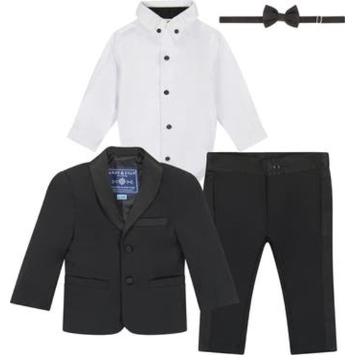 Four-Piece Tuxedo Set, 6-9M