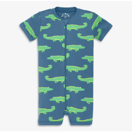 Baby organic zip shortie