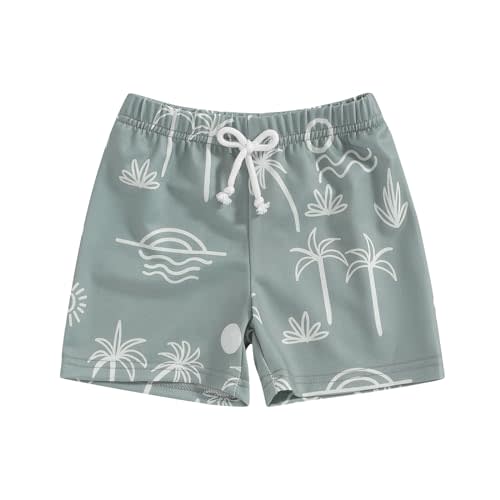 Unisex Toddler Baby Boy Girl Swim Trunks Print Swimming Shorts Board Shorts Beachwear Swimsuit Infant Bathing Suit