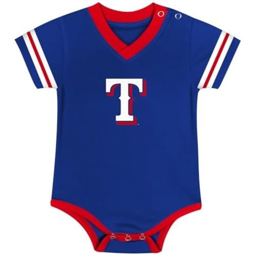 MLB Newborn & Infants 0-24 Months Official Primary Logo Creeper Romper Jersey