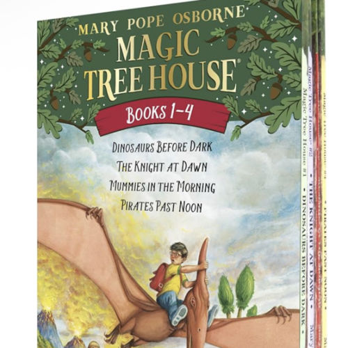 Magic Tree House Boxed Set, Books 1-4: Dinosaurs Before Dark, The Knight at Dawn, Mummies in the Morning, and Pirates Past Noon