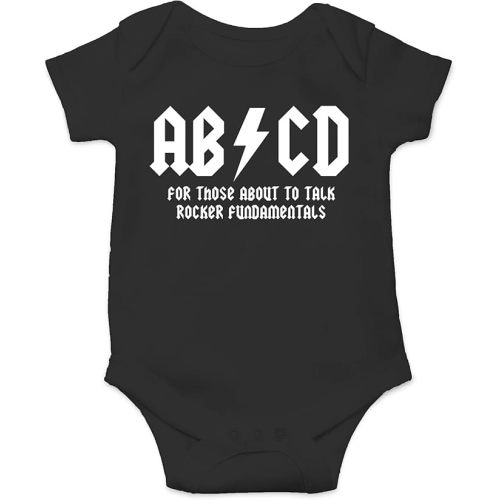 CBTwear ABCD - Baby Clothes - Funny Newborn Bodysuit Outfits for Boys and Girls