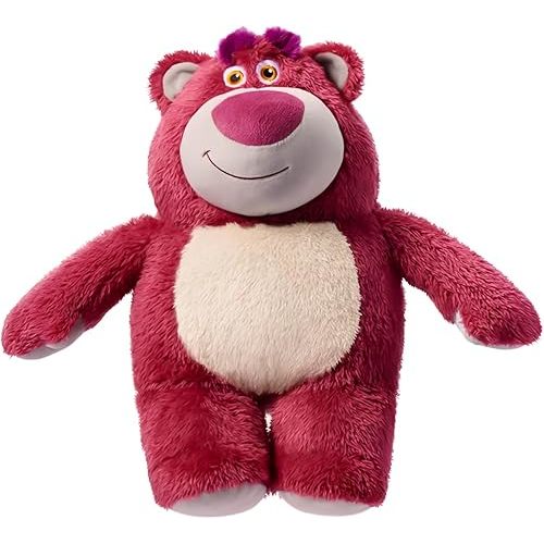 MINISO 12.6" Disney Lotso Plush Toy Sotry, Pixar Lotso Stuffed Animals