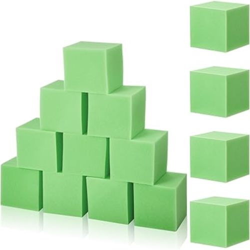 Treela Foam Pit Blocks, Trampoline Padding for Gymnastics, Parkour Courses, Trampoline Arenas, BMX, 4 x 4 x 4 Inches