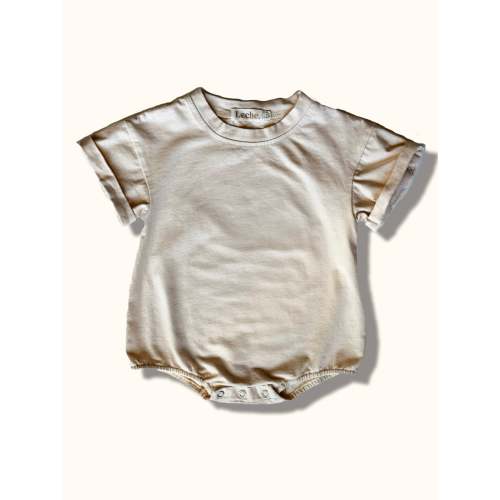Cream Cuffed Tee – Leche. Baby