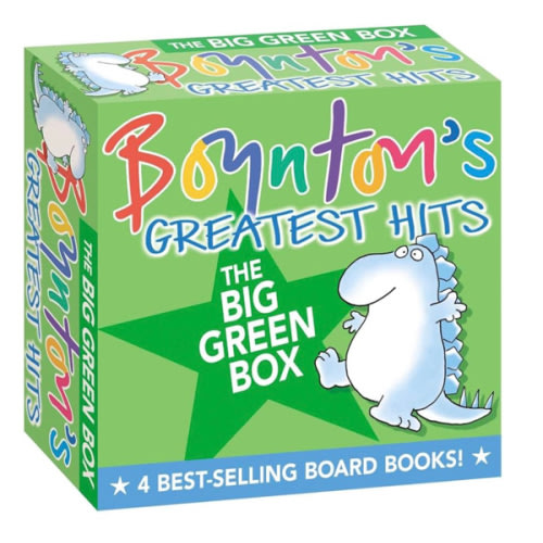 Boynton's Greatest Hits The Big Green Box (Boxed Set): Happy Hippo, Angry Duck; But Not the Armadillo; Dinosaur Dance!; Are You A Cow?
