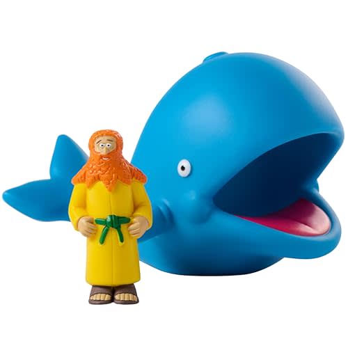 Mardel Beginner's Bible Jonah and the Whale Figurines, 2 Pieces