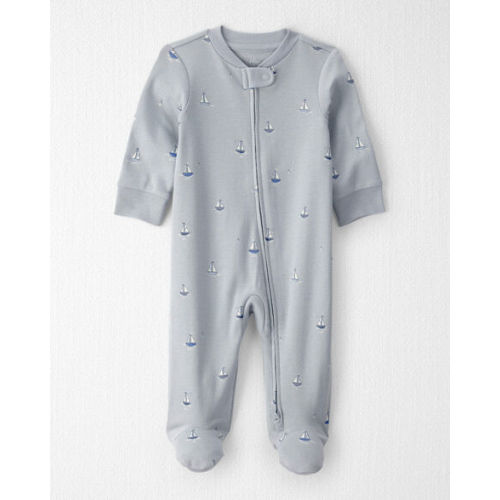 Baby Organic Cotton Sleep & Play Pajama in Sail Away - Little Planet | Carter's