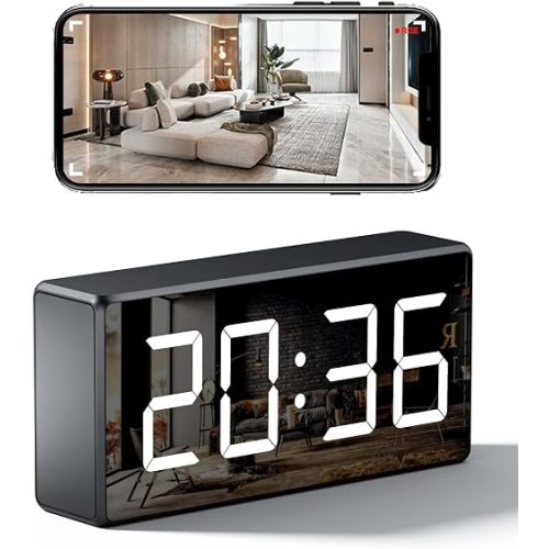1080P Full HD WiFi Indoor Camera, Pet Monitor Nanny Cam with Night Vision, Motion Detection for Home Security