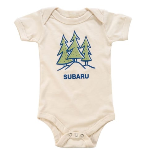 Subaru Forest Onesie, 6-12 Months