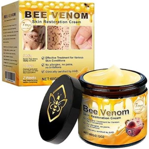 Bee Venom Skin Treatment Cream, Wrinkle Removal & Firming Anti-Aging Bee Venom Skin Restoration Comprehensive Cream. (1)