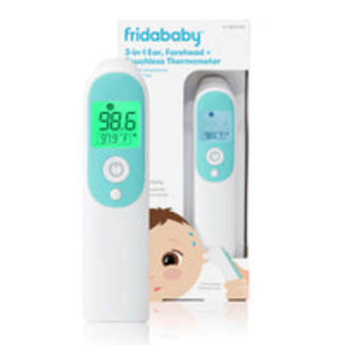 3-in-1 Ear, Forehead + Touchless Infrared Thermometer – Frida | The fuss stops here.