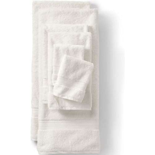 Lands' End Supima Towel Ivory 6 Piece Towel Set