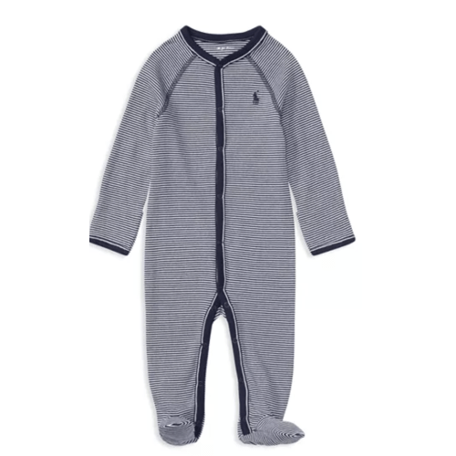 Ralph Lauren
Boys' Striped Footie - Baby 6M