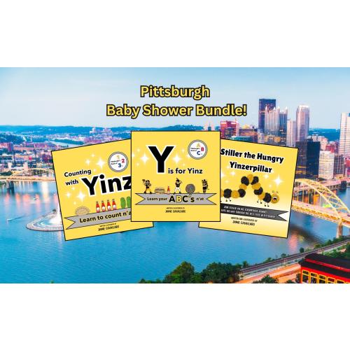 Pittsburgh Baby Book Bundle, Yinzer ABCs and 123s