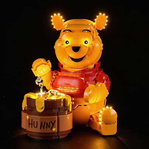 LED Light Kit Compatible with Lego 43300 Winnie the Pooh Set, Light Kit for Lego 43300 Building Blocks Model, Not Included The Model Set
