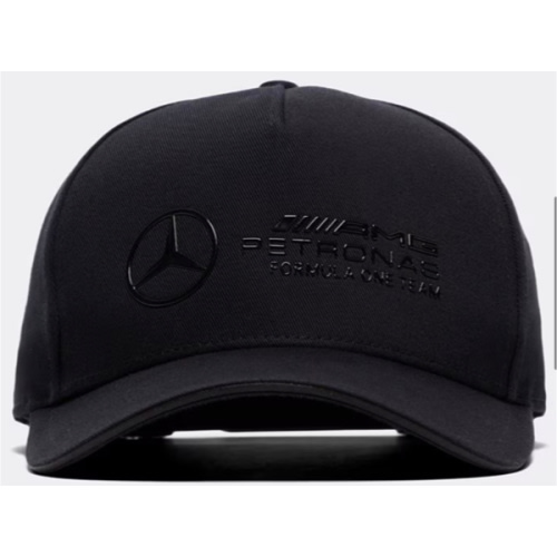 Mercedes Motorsport Stealth Racer Cap | Black / Black | Footasylum