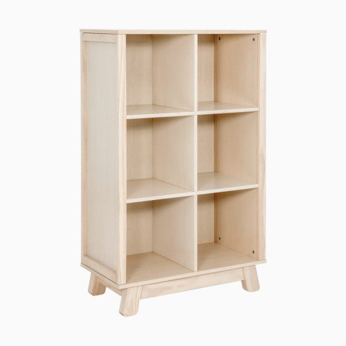 babyletto Hudson Cubby Bookcase - Washed Natural