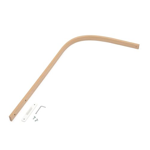Stokke Sleepi Drape Rod V3, Natural - Compatible with Sleepi Bed V3, Mini V3 & Downsizing Kit V3 - Made from Solid Beech Wood