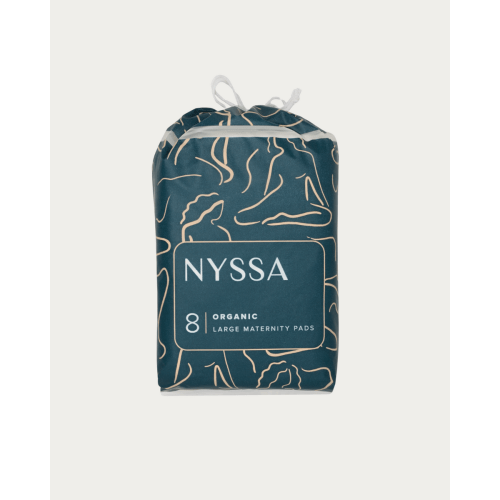 Complete Coverage Postpartum Pads – Organic Cotton & Ultra-Absorbent – Nyssa