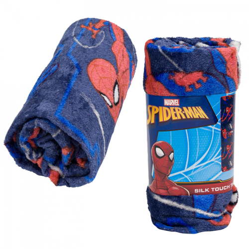 Spider-Man Web Collage Silk Touch 40 X 50 Throw Blanket