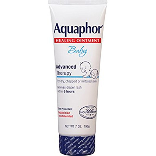 Aquaphor Baby Healing Ointment - for Chapped Skin, Diaper Rash and Minor Scratches - 7 Ounce (Pack of 1)