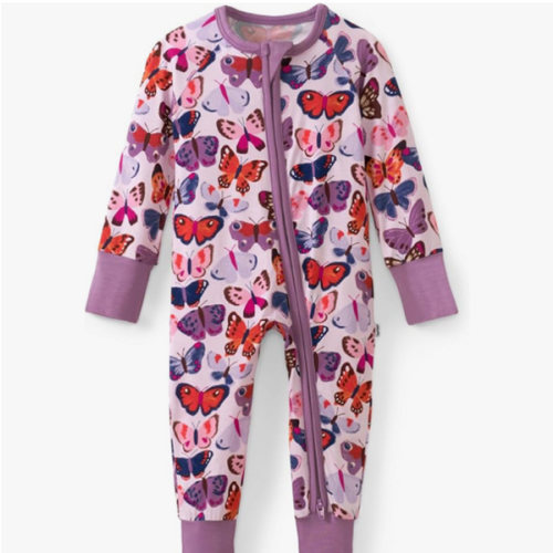 Little Sleepies Pajamas for Baby Boys & Girls, Viscose from Bamboo Baby Pajamas, Sleepers, 2-Way Zipper PJs