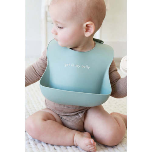 Silicone Baby Bib | Get In My Belly