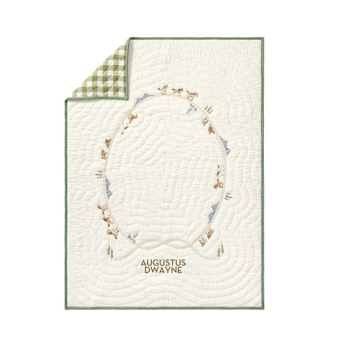 Carter Cowboy Baby Quilt | Pottery Barn Kids