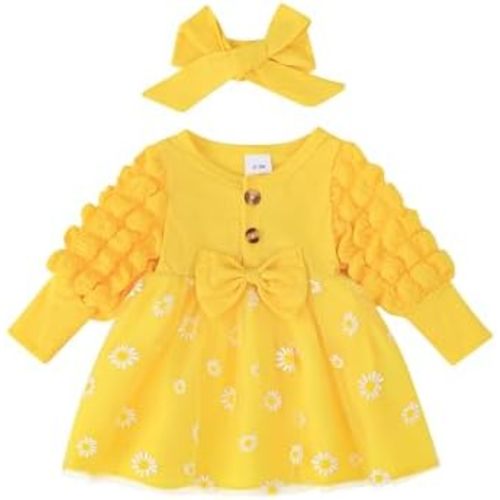 Baby Girl Dress Infant Clothes Newborn Fall Winter Outfits Plaid Dresses Cute Birthday Gifts Holiday Princess Dress for Girls