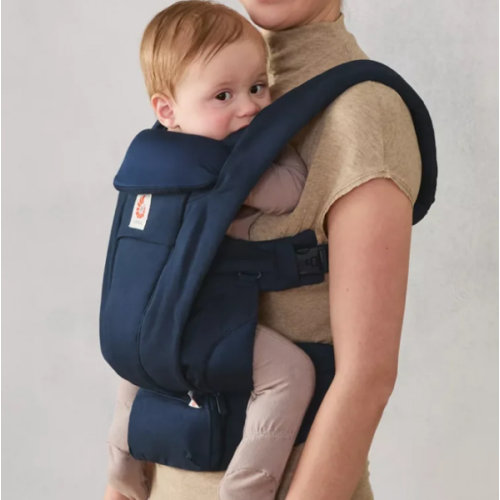 Ergobaby Omni Deluxe Baby Carrier - Cotton- Midnight Blue