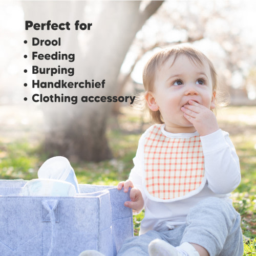 Urban Drool Bibs (8 Pack) - Sweet Charm